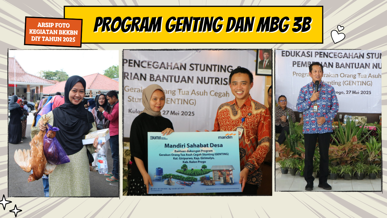 ARSIP FOTO KEGIATAN GENTING DAN MBG 3B TAHUN 2025 BKKBN DIY