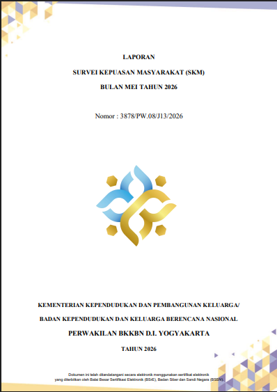 Laporan Survei Kepuasan Masyarakat (SKM) Bulan Mei Tahun 2026 Perwakilan BKKBN D.I. Yogyakarta